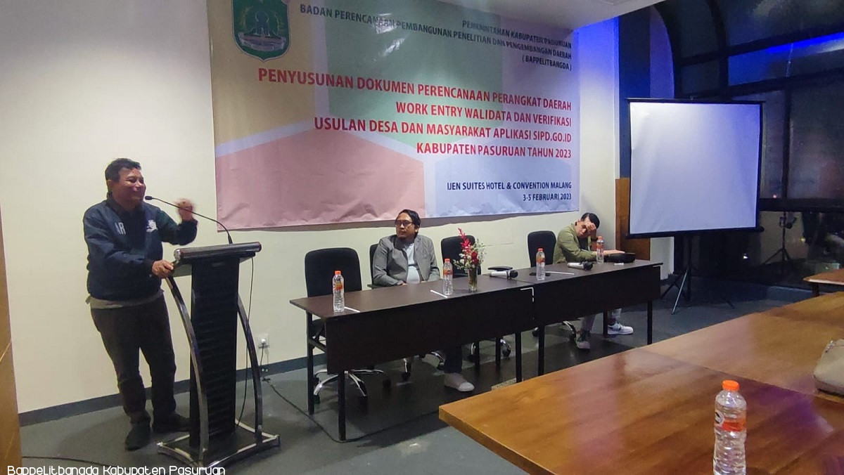 Perkuat Perencanaan lewat SIPD go.id. gelar Pelatihan