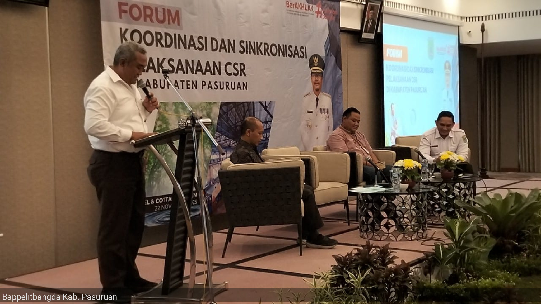 Gelar Sinergitas Dan Kolaborasi Pelaksaan CSR di Kabupaten Pasuruan