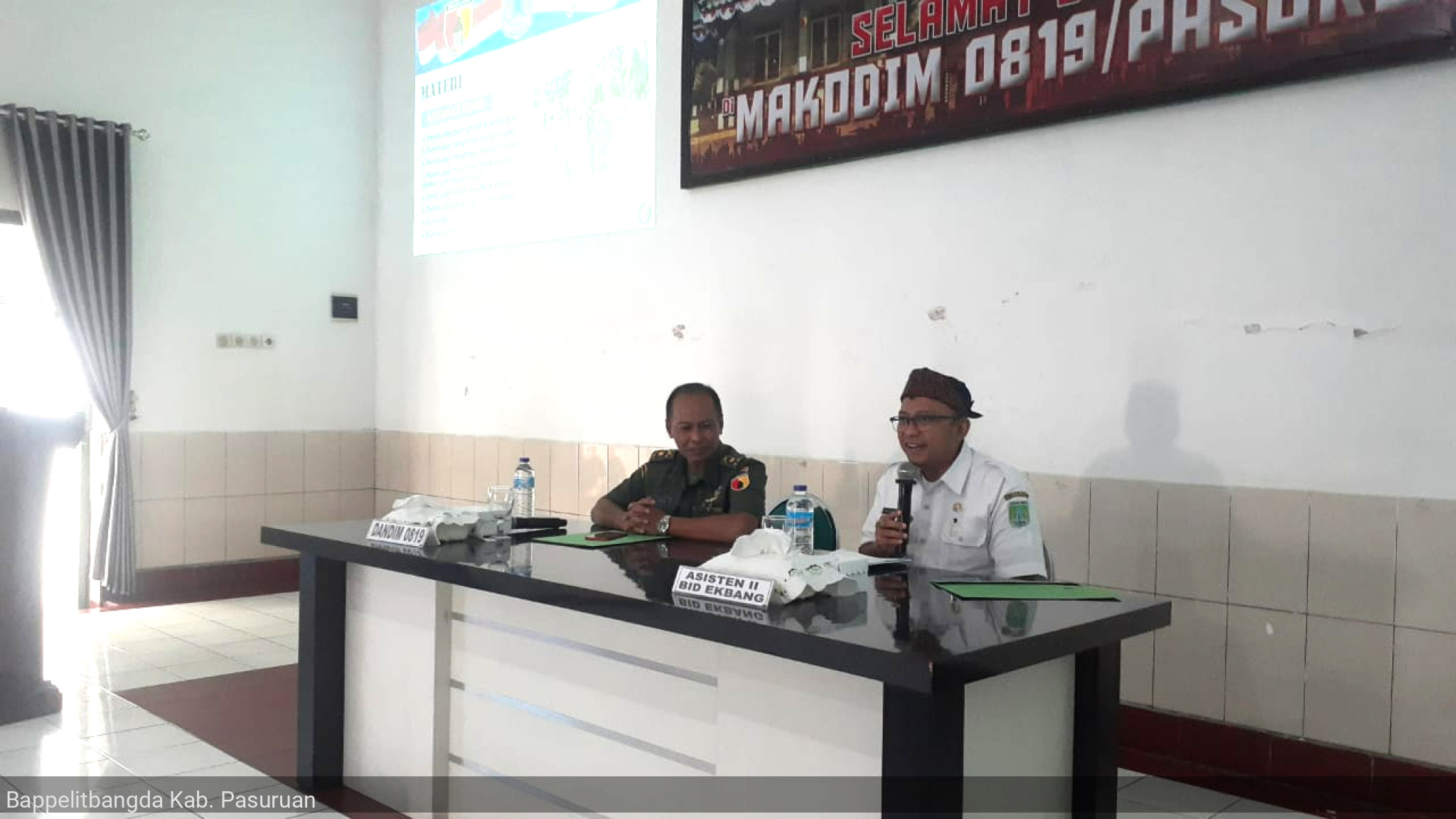 Rapat Koordinasi Rencana Kegiatan Tentara Nasional Indonesia Manunggal Masuk Desa (TMMD) Imbangan Tahun 2025