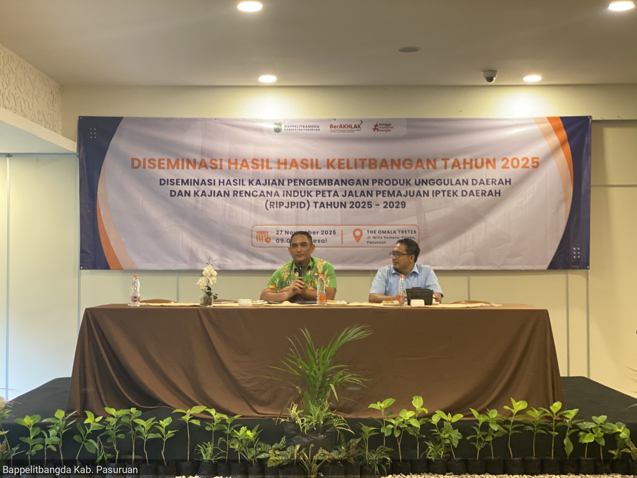 Diseminasi Hasil Kajian Pengembangan Produk Unggulan Daerah dan Kajian RIPJ PID tahun 2025