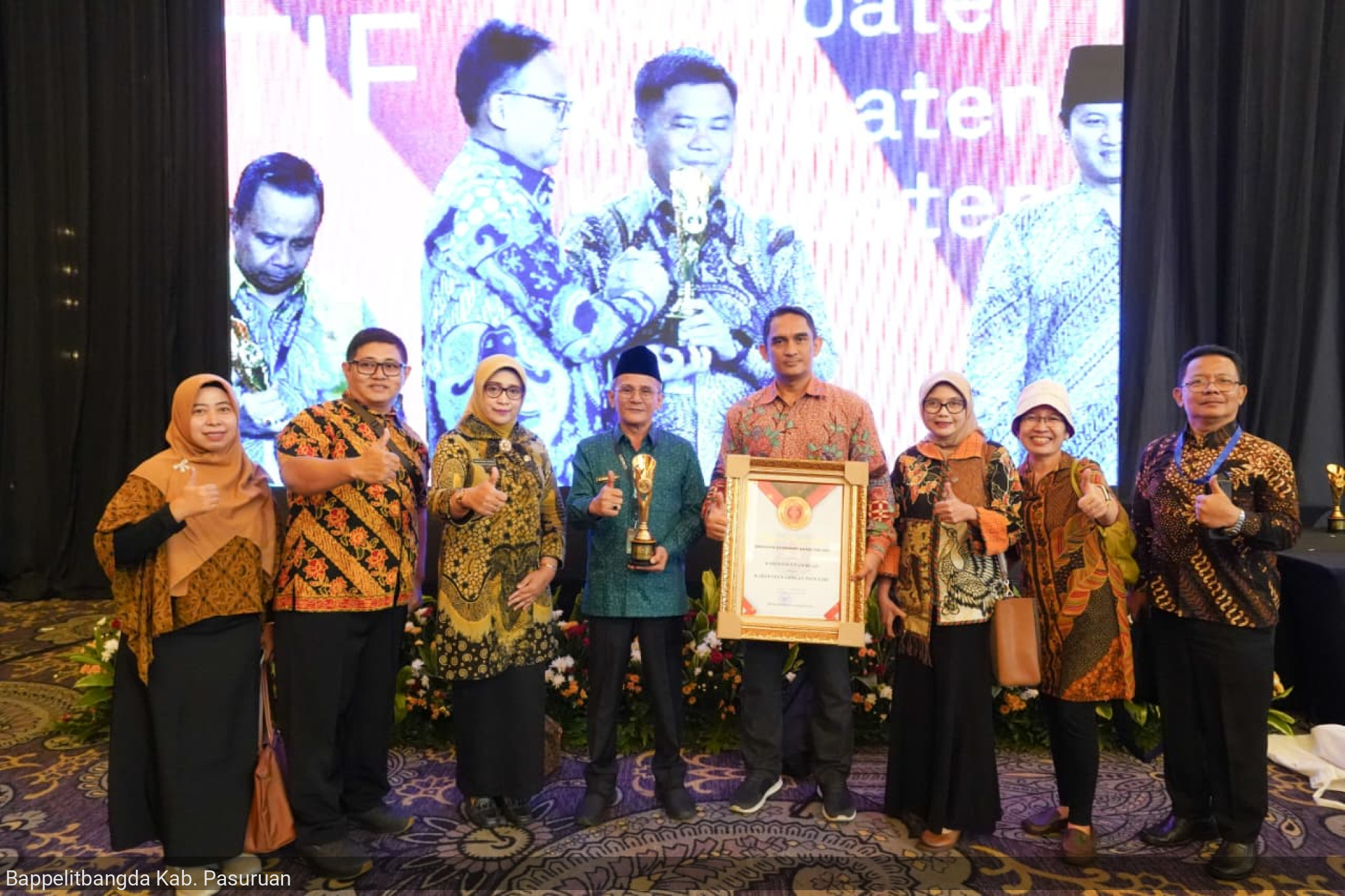 Kabupaten Pasuruan Raih Predikat Kabupaten Sangat Inovatif pada IGA 2025
