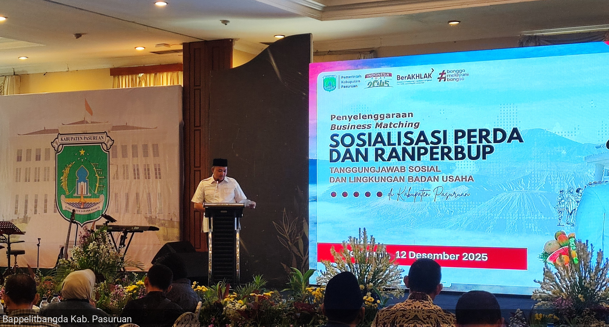 Business Matching Sosialisasi Peraturan Daerah dan Rancangan Peraturan Bupati tentang Tanggung Jawab Sosial dan Lingkungan Badan Usaha