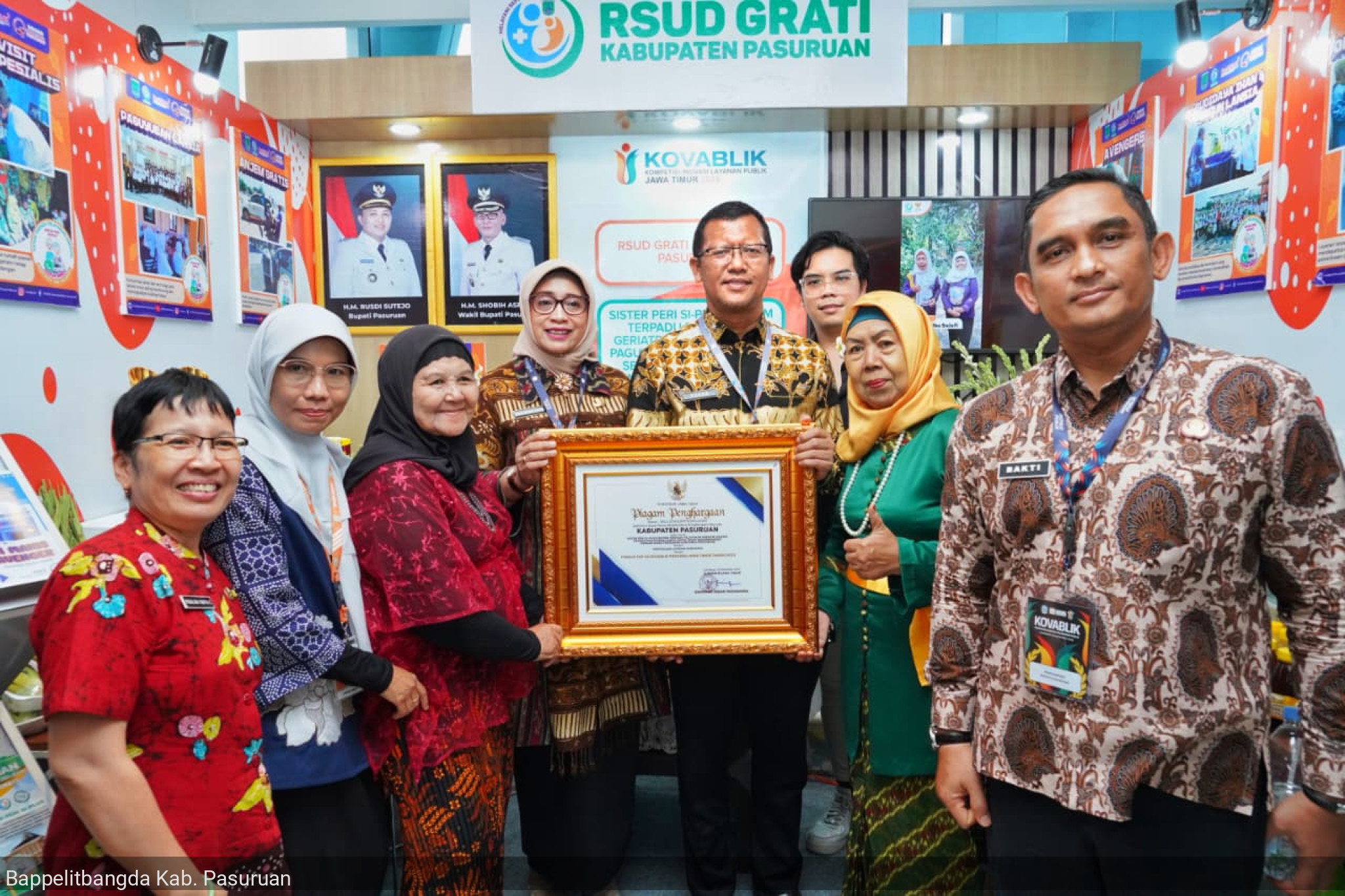 Inovasi RSUD Grati Masuk TOP 45 KOVABLIK Jawa Timur 2025