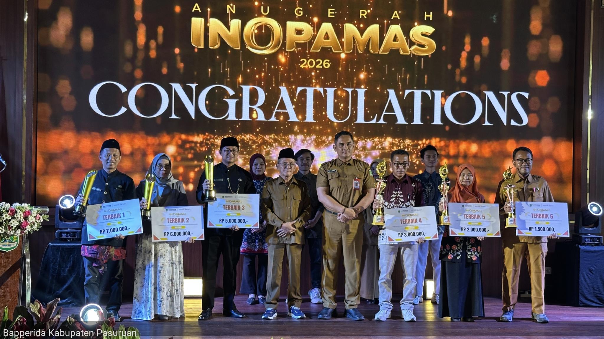 Pemenang Lomba INOPAMAS 2026: Inovasi Kabupaten Pasuruan Maju, Sejahtera, dan Berkeadilan