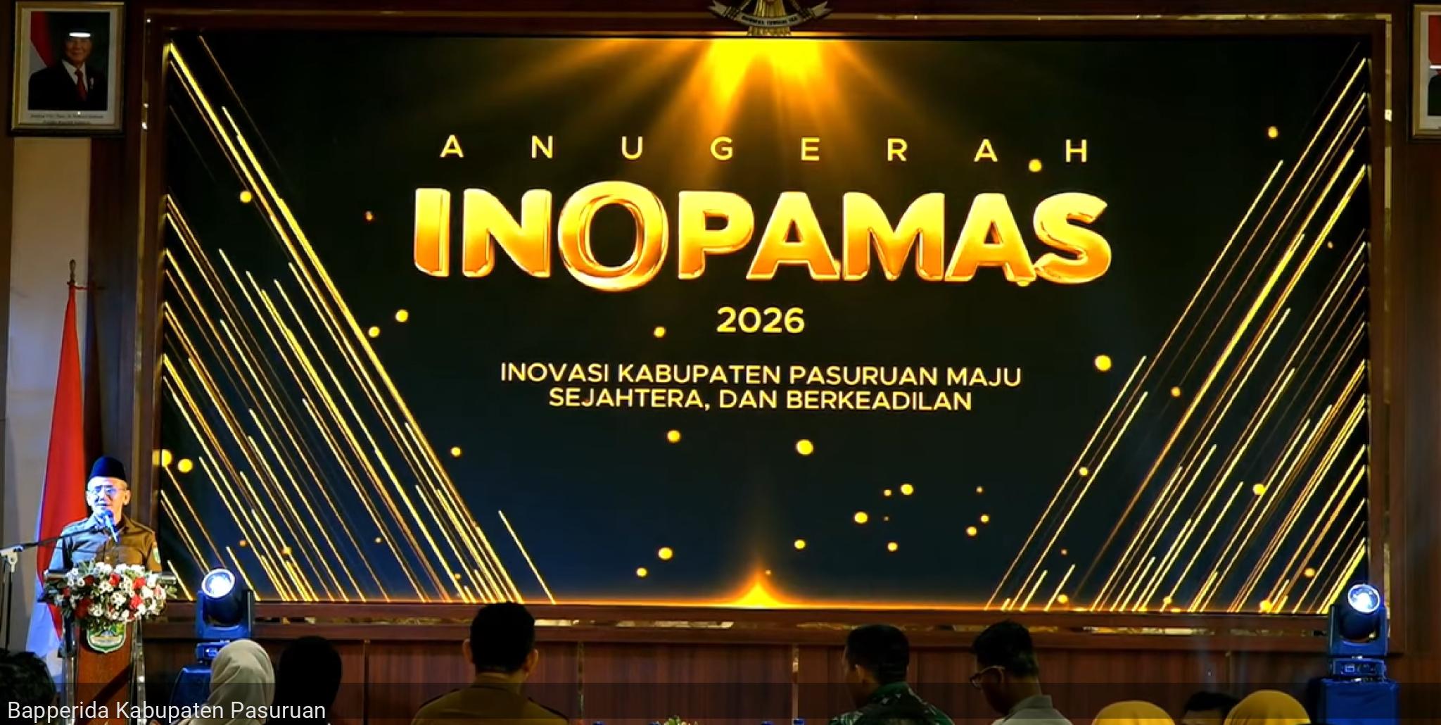 Penganugerahan Inovasi Kabupaten Pasuruan Maju, Sejahtera, dan Berkeadilan (INOPAMAS) Tahun 2026