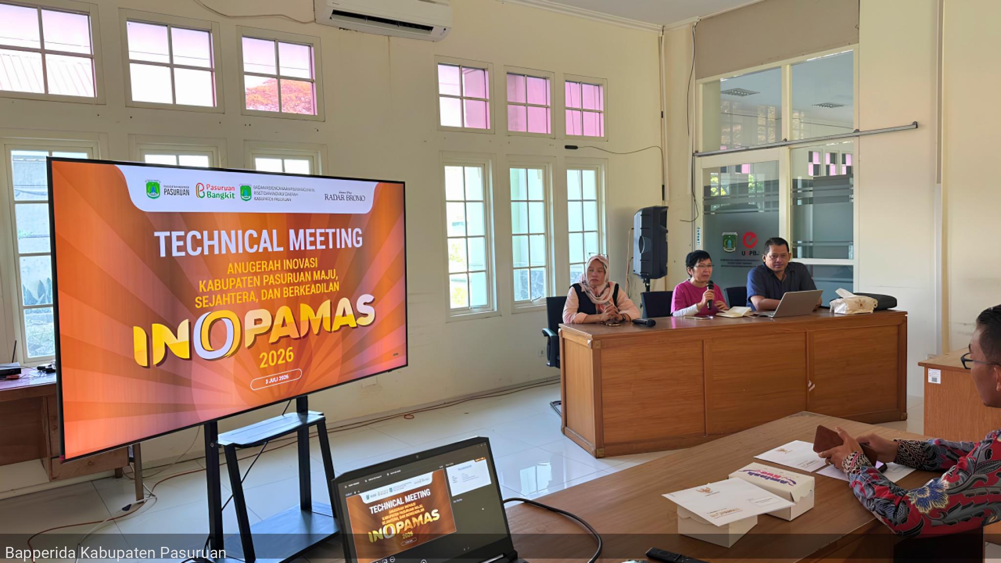 Technical Meeting Persiapan Acara Penganugerahan Lomba INOPAMAS Tahun 2026